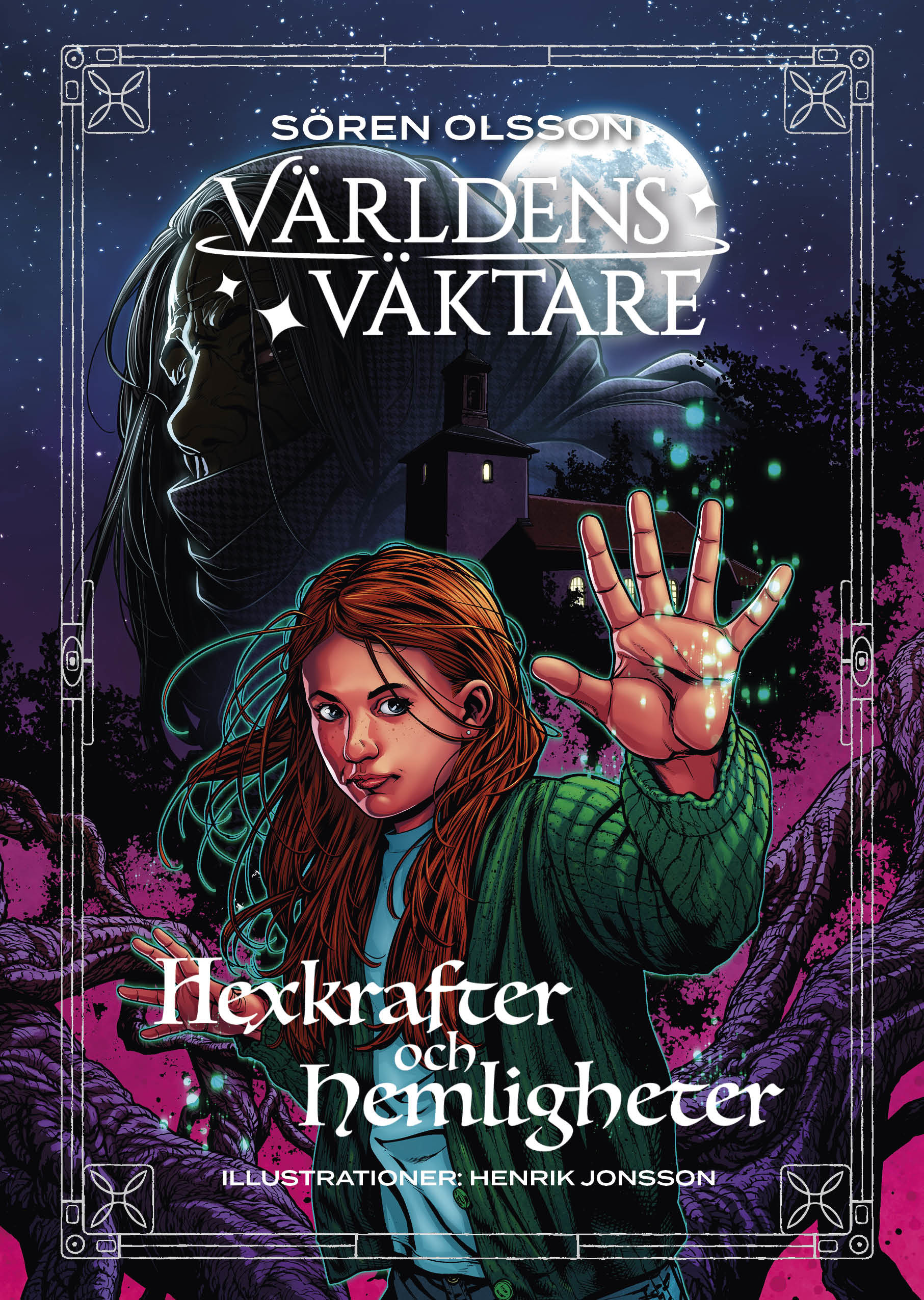 Omslag: Hexkrafter och hemligheter