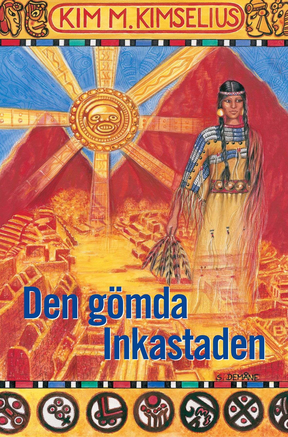Omslag: Den gömda Inkastaden