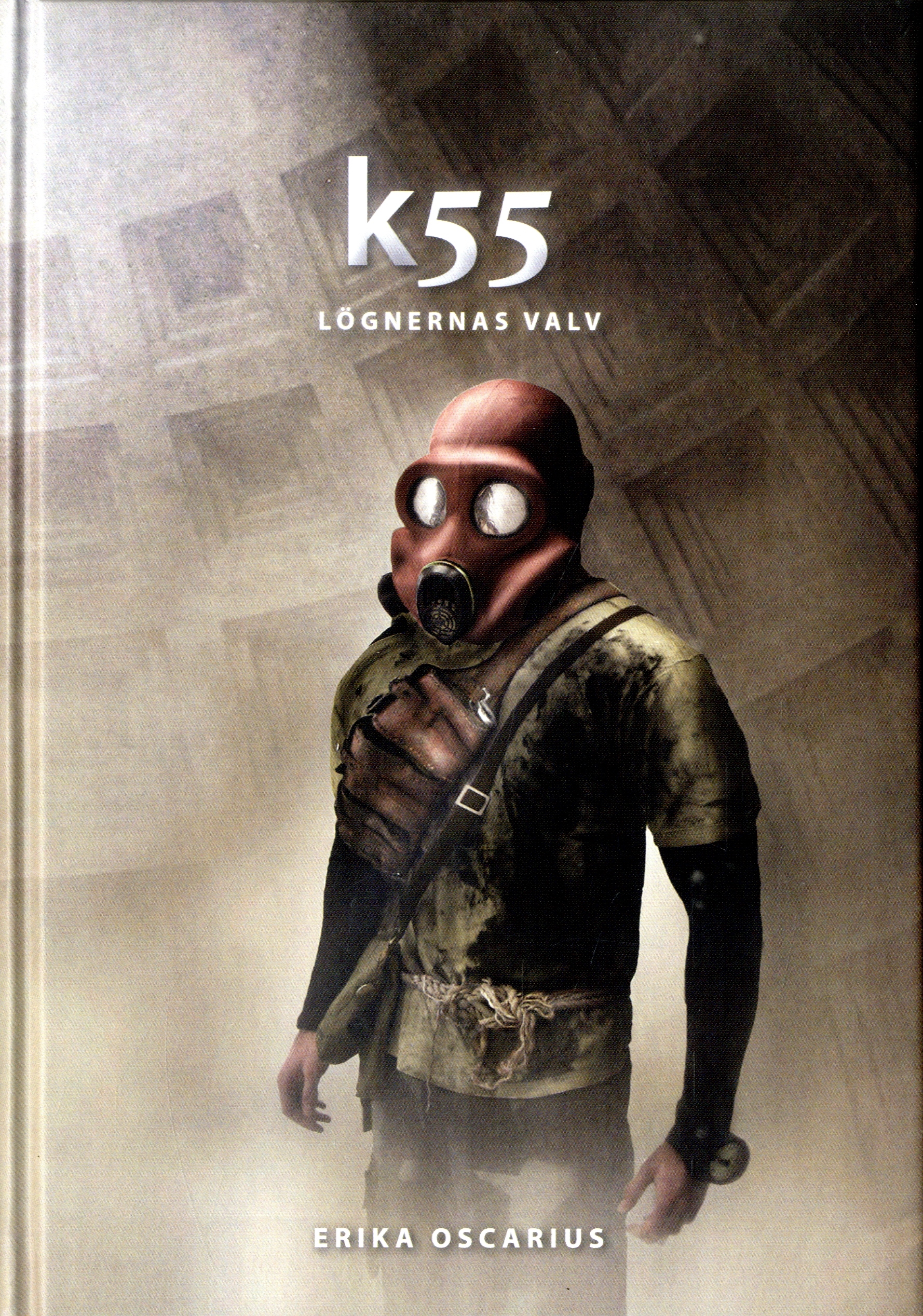 Omslag: K55 : lögnernas valv