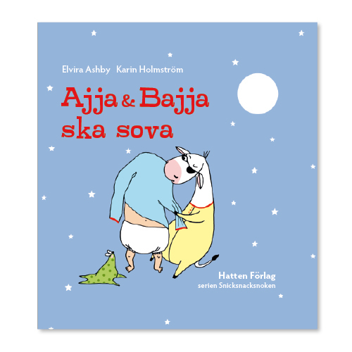 Omslag: Ajja & Bajja ska sova