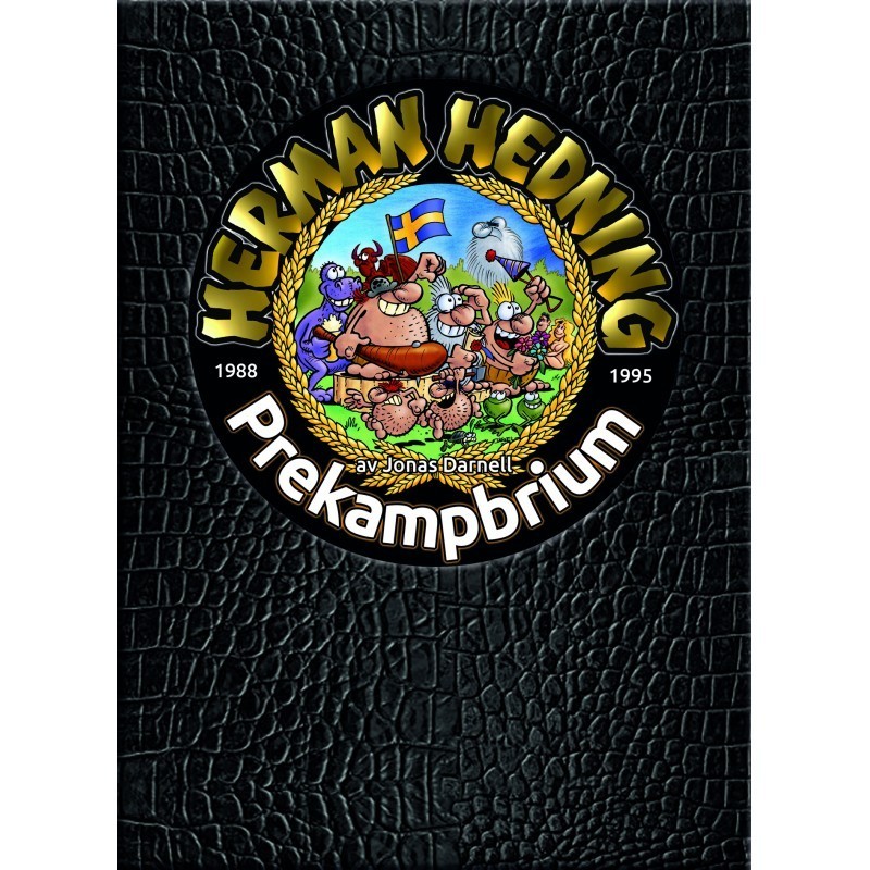 Omslag: Herman Hedning. Prekampbrium 1988-1998