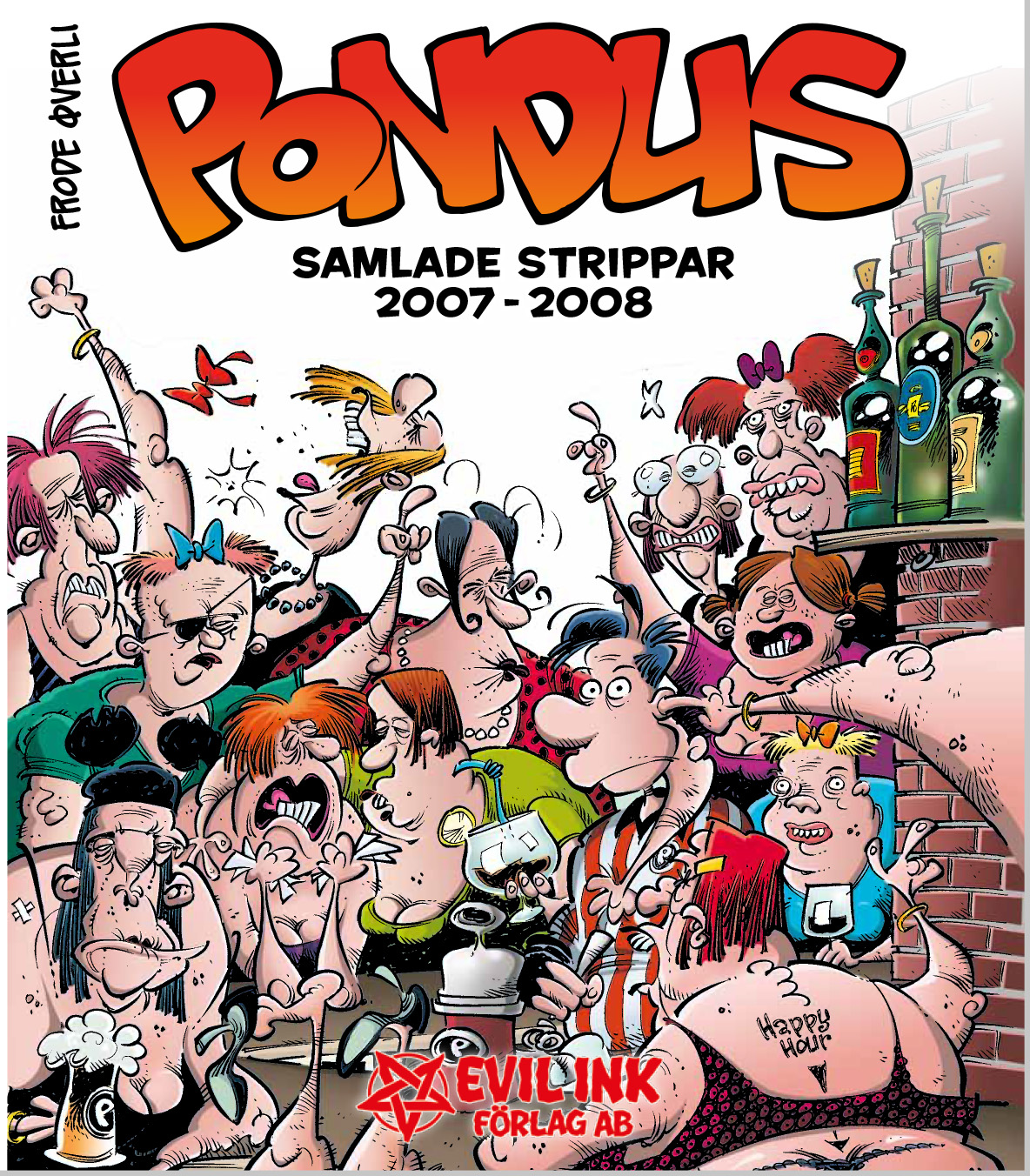 Omslag: Pondus samlade strippar 2007-2008