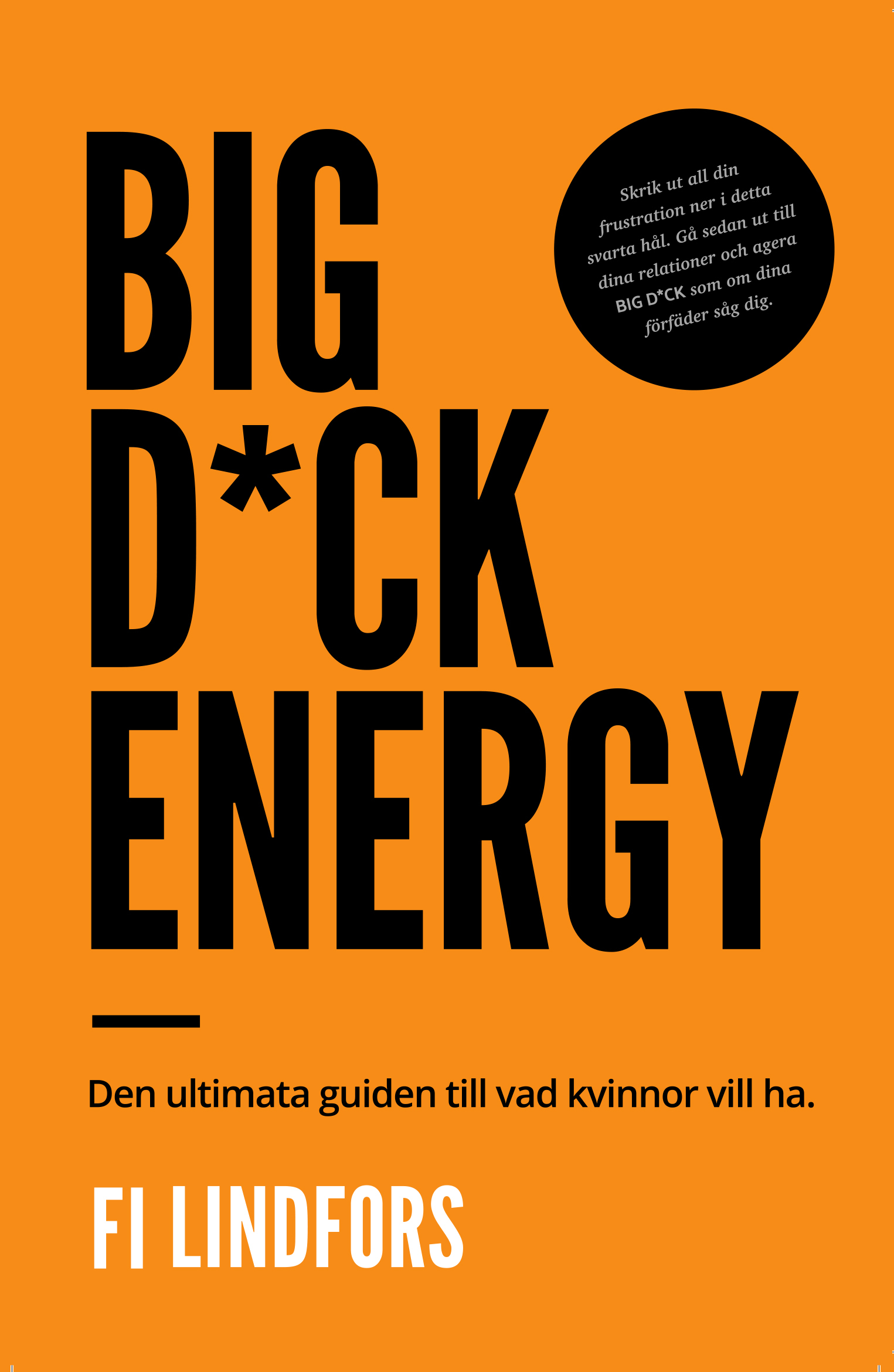Omslag: Big dick energy : den ultimata guiden till vad kvinnor vill ha